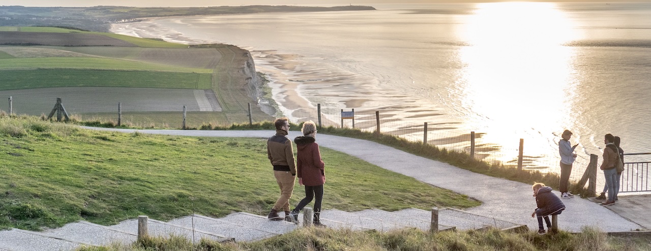 Spaziergang am Cap Blanc Nez an der Opalküste